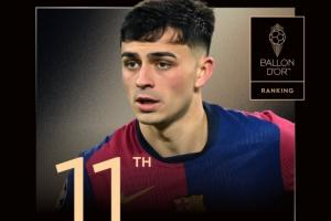 被本國記者打第9??西媒昨日：唯一解釋是人們不認(rèn)識佩德里全名