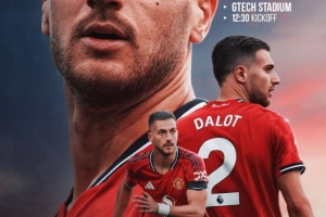 能否連勝？達洛特曬海報預熱本輪曼聯vs布倫特福德