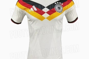 4次奪冠！德國26年世界杯主場球衣諜照：印有4個世界杯奪冠年份