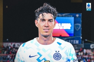 送出1次助攻！巴斯托尼當選國米2-0卡利亞里的全場最佳球員