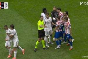 馬競vs皇馬最后時刻沖突