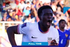 世青賽美國3-0擊敗法國，兩戰(zhàn)全勝積6分提前晉級16強