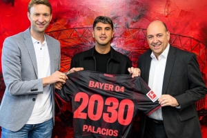 帕拉西奧斯：很高興與勒沃庫森續(xù)約，準備以更強姿態(tài)回歸