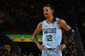 莫蘭特媒體日稱新賽季想打滿82場 結(jié)果訓(xùn)練營扭傷腳踝每周觀察