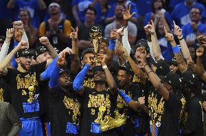 新季GM總冠軍預(yù)測(cè)：衛(wèi)冕冠軍雷霆80%斷層領(lǐng)跑 騎掘緊隨 火箭上榜