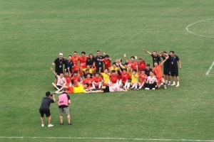 上海橘橙沖乙成功，投資人朱駿調(diào)侃：靠海報(bào)就可以了