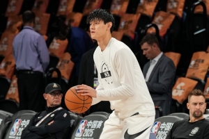 不在今晚計(jì)劃內(nèi)！籃網(wǎng)本場(chǎng)共有15人出場(chǎng) 曾凡博未獲機(jī)會(huì)