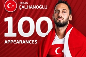 土耳其國門祝賀恰20國家隊百場：他是領(lǐng)袖，希望未來創(chuàng)造更多紀錄