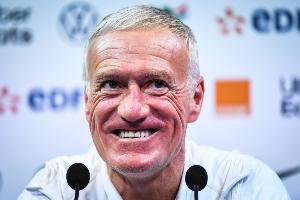 德尚：法國上一場踢的是4231而非442，7名前鋒缺席但我并不擔憂