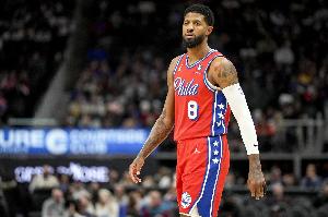 納斯：今天喬治參加了一點五對五訓(xùn)練 何時復(fù)出還得繼續(xù)等等