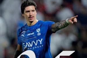 大腿級(jí)表現(xiàn)！努涅斯本輪聯(lián)賽梅開(kāi)二度，加盟新月以來(lái)5場(chǎng)4球2助