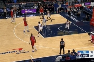 萬箭齊發(fā)！凱肖恩-喬治三分射進(jìn)還要加罰 奇才轟14-3領(lǐng)先76人15分