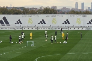 記者：對(duì)陣瓦倫西亞賽前最后一練，卡瓦哈爾、呂迪格、阿拉巴缺席