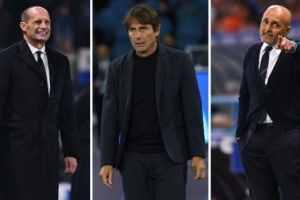 阿萊格里、孔蒂、斯帕萊蒂將首次齊聚意甲，孔蒂和斯帥從未交手過