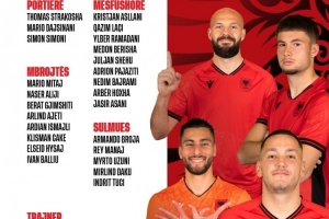 阿爾巴尼亞新一期名單：阿斯拉尼、拉馬達(dá)尼、布羅亞、希薩伊在列