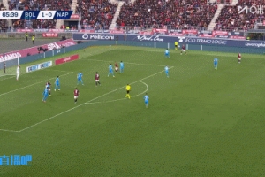 那不勒斯再丟一球，0-2落后博洛尼亞！盧庫米第66分鐘頭球破門