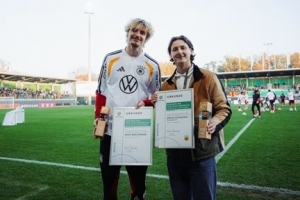 德國足協(xié)官方：沃爾特馬德獲得公平競賽獎，德國杯奪冠后安慰對手