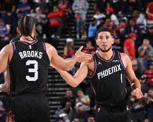 賽季第六套！太陽首發(fā)：布克、格雷森·阿倫、狄龍、奧尼爾、馬威