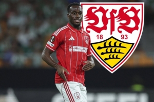 記者：無意大菲爾，斯圖加特考慮冬窗簽森林23歲前鋒卡利穆恩多