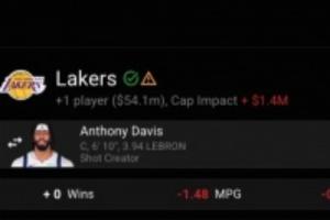 電影劇情？美媒交易模擬：濃眉重回天使城 詹姆斯遠(yuǎn)赴達(dá)拉斯