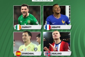 本輪歐洲世預(yù)賽最佳候選：姆巴佩、哈蘭德、奧亞薩瓦爾、帕洛特