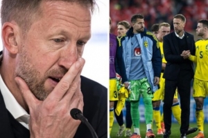 執(zhí)教瑞典開門黑！波特：1-4瑞士很痛苦，要冷靜對待球隊的崩盤