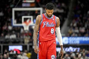 合著就復(fù)出打老東家！明日76人戰(zhàn)猛龍 喬治缺席 恩比德小概率出戰(zhàn)