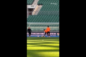 京媒：郭全博今日踩場，明天或許首次在工體面對老東家國安