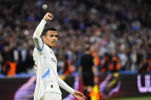 格林伍德解鎖法甲30球僅用46場(chǎng)，是馬賽球員1947年以來(lái)第3快