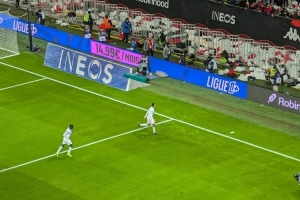 格林伍德挑釁尼斯球迷被投擲雜物，導(dǎo)致隊友埃莫森被打火機砸中