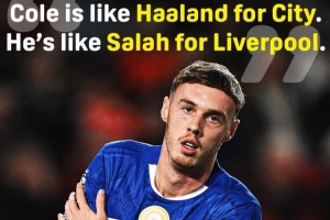 馬雷斯卡談帕爾默重要性：就像哈蘭德之于曼城，薩拉赫之于利物浦