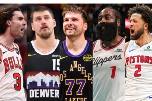 菲茲戴爾評(píng)當(dāng)前五大傳球手：約基奇&東契奇&康寧漢姆&哈登&吉迪