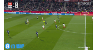 進球被吹反被進！上半場臨結(jié)束 奧納西無人盯防破門，皇馬0-1落后