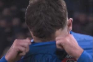 風水輪流轉(zhuǎn)??兩周前戴帽的愛爾蘭英雄帕洛特，昨日讀秒勺子失點