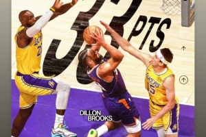 照片有深意??！狄龍賽后追著殺：轉(zhuǎn)發(fā)詹姆斯當(dāng)自己背景板的照片