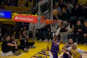 你拒絕我我也拒絕你！馬威高高躍起血帽扇飛詹姆斯上籃