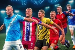 突破400球！哈蘭德職業(yè)生涯至今已參與401球，在曼城144球23助