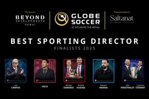 環(huán)足獎(jiǎng)最佳體育總監(jiān)候選：坎波斯、德科、愛(ài)德華茲、休斯在列