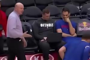 保羅被送回家！格里芬19年隨活塞重回快船主場(chǎng) 拒絕和鮑爾默握手