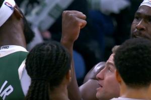 波蒂斯和斯圖爾特籃下起沖突！后者還舉拳了！斯圖爾特被驅(qū)逐