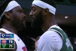 脾氣火爆！斯圖爾特沖突后放狠話：我保證 等比賽完了 我非揍扁他