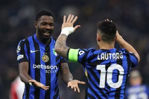 意天空預(yù)測國米vs科莫首發(fā)：奧古斯托踢右邊翼衛(wèi)，勞塔羅搭檔小圖