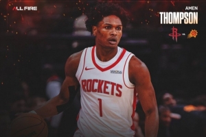 17中12砍31+4！火箭官推發(fā)阿門數(shù)據(jù)海報(bào)：多么精彩的一場(chǎng)比賽??