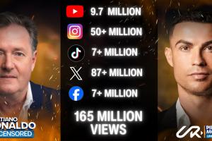 曾兩度專訪C羅！天空：摩根旗下欄目估值已經(jīng)高達1.3億美元