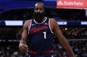 哈登距離歷史第九奧尼爾還差306分 按本賽季趨勢(shì)還需12場(chǎng)就能超越