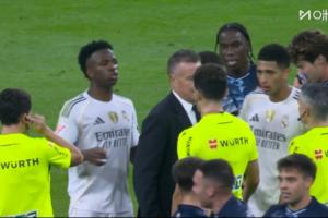 沒想到！馬卡：最冷靜的居然是維尼修斯，他勸走找主裁交涉的貝林