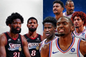 倆人1.07億！美媒：恩比德&喬治總薪水占全隊(duì)55% 總得分僅占27%