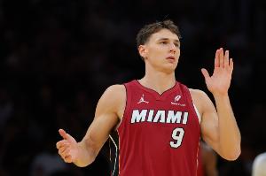 場均8.7分！熱火官方：拉松左腳踝扭傷 預(yù)計缺席1-2周