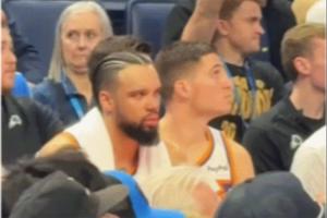 太真實(shí)了！網(wǎng)友昨日聚焦太陽(yáng)替補(bǔ)席 雷霆飆進(jìn)3分狄龍一臉生無可戀