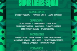 尼日利亞非洲杯大名單：奧斯梅恩領銜，伊沃比、丘庫埃澤在列